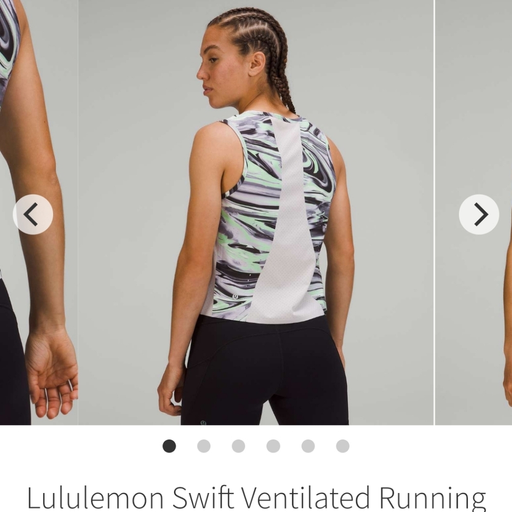 Sold  Lululemon swiftly ventilated running tank top - Picture 6 of 7